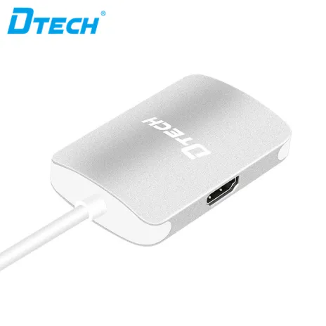 DTECH TYPE-C CONVERTER TYPE-C TO HDMI+VGA CONVERTER CABLE DT-T0028 5 4
