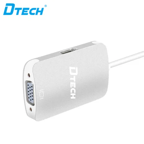 DTECH TYPE-C CONVERTER TYPE-C TO HDMI+VGA CONVERTER CABLE DT-T0028 2 6