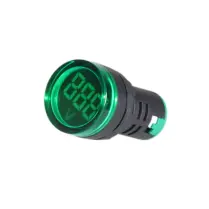 FORT PILOT LAMP LED WITH VOLT METER  AMPERE METER AD11622DSAV