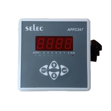 POWER FACTOR CONTROLLER SELEC POWER FACTOR CONTROLLER SINGLE CT SENSING APFC147/347 3 apfc347_108