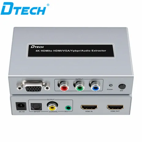 DTECH HDMI CONVERTER HDMI 4K To HDMI+VGA+Ypbpr+Audio CONVERTER DT-7049 2 dt_7049_4