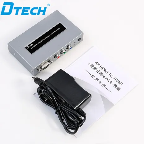 DTECH HDMI CONVERTER HDMI 4K To HDMI+VGA+Ypbpr+Audio CONVERTER DT-7049 3 dt_7049_6