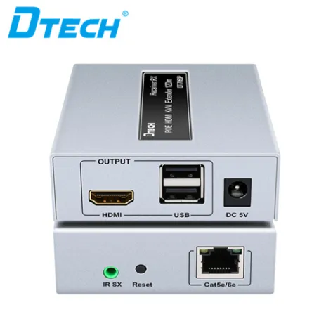 HDMI EXTENDER EXTENDER HDMI IP POE 120m DTECH DT-7050P 2 dt_7050p2