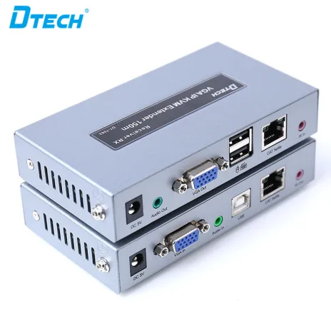 KVM EXTENDER EXTENDER VGA KVM 150m With IR DTECH DT-7062 2 dt_7062_1