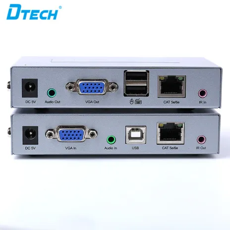 KVM EXTENDER EXTENDER VGA KVM 150m With IR DTECH DT-7062 1 dt_7062_2