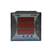 FORT AC DIGITAL VOLT METER FT7296VD3 3 DISPLAY