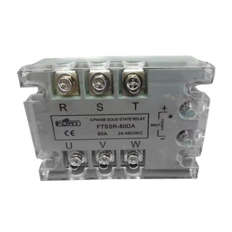 DC - AC FORT SOLID STATE RELAY DC-AC FTSSR-10/25/40/60/80/100/120DA / 3 PHASE / 4-32 VDC / 24-480VAC / 10-100A 1 ftssr_10_120da