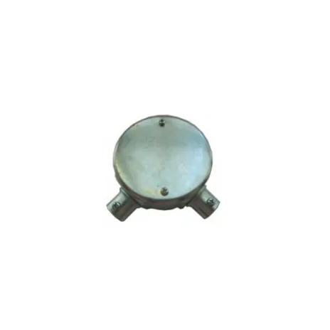ACCESSORIES FOR STEEL PIPE CONDUIT FORT CIRCULAR JUNCTION BOX 2 WAY FOR TYPE E JBE201-205 1 jbe201_205