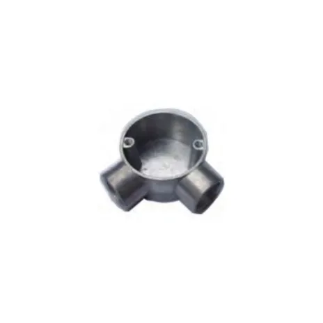 ACCESSORIES FOR STEEL PIPE CONDUIT FORT CIRCULAR JUNCTION BOX 2 WAY ANGLE FOR TYPE G JBG201-206 1 jbg201_206