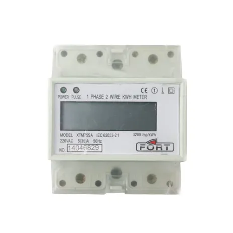 DC AMPERE & KWH METER FORT ELECTRONIC ENERGY METER (KWH METER) XTM75SF DIGITAL 1 xtm75sf